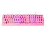 Rainbow Gaming Keyboard Pink