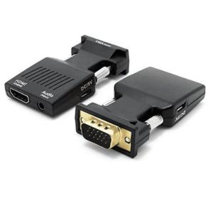 VGA M to HDMI F Audio Converter