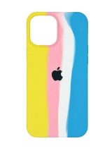 iPhone 12 Pro Max Rainbow Silicone Case