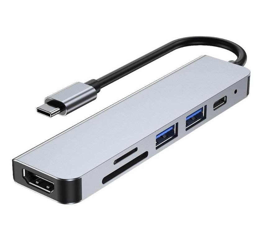 Type C 6 in 1 Adapter
