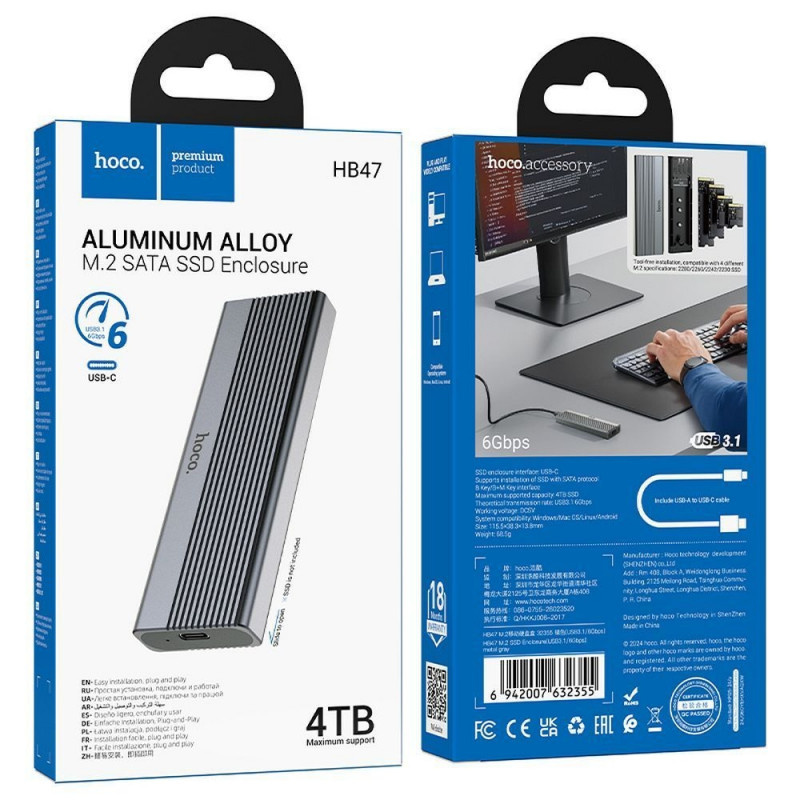 M.2 SATA SSD Enclosure - Image 7