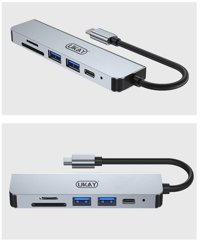 Type C 6 in 1 Adapter - Image 2